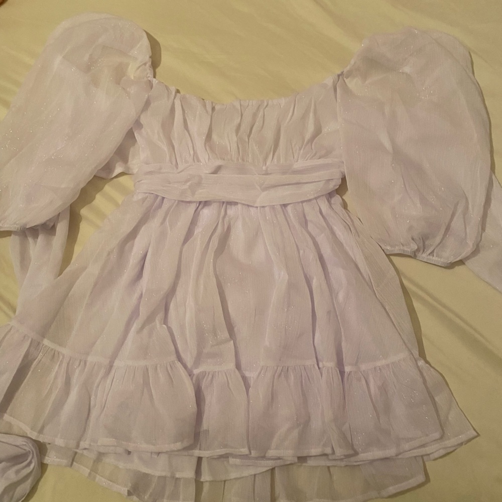 Cute white dress